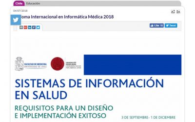 DIPLOMA INTERNACIONAL EN INFORMÁTICA MÉDICA 2018