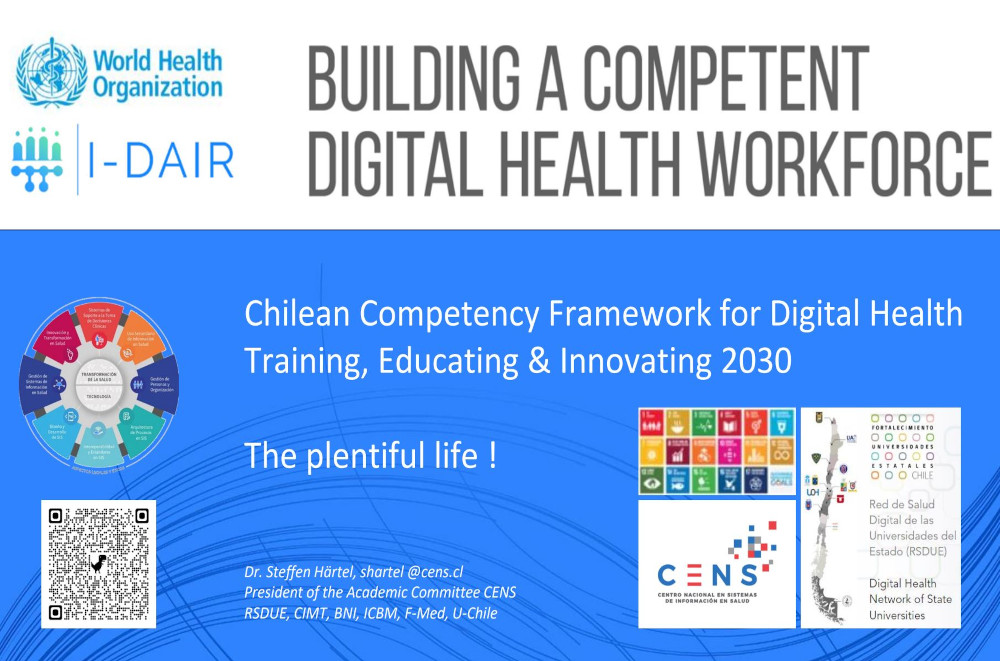 CHILEAN COMPETENCY FRAMEWORK FOR DIGITAL HEALTH TRAINING, EDUCATING & INNOVATING 2030